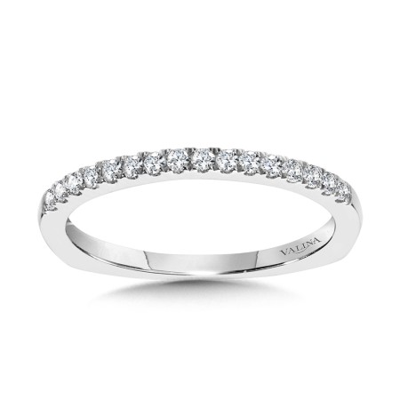 Diamond Wedding Band - R2201BW - Valina Wedding Band