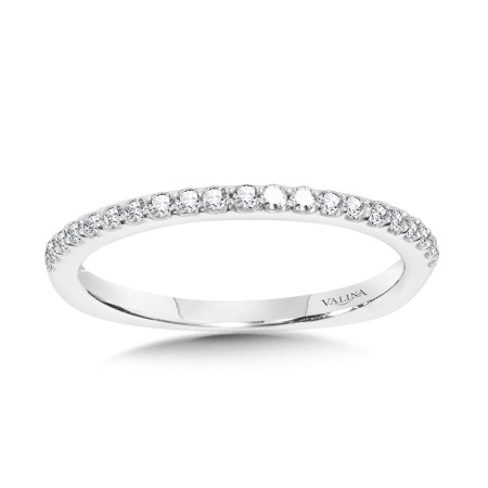 Diamond Wedding Band - R2205BW - Valina Wedding Band