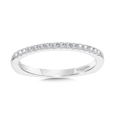 Diamond Wedding Band - R2206BW - Valina Wedding Band