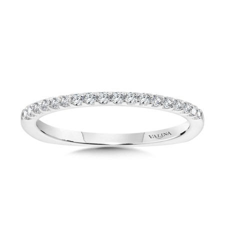 Diamond Wedding Band - R2209BW - Valina Wedding Band