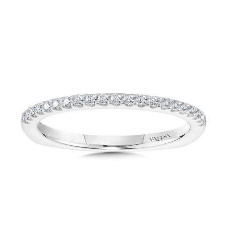 Diamond Wedding Band - R2210BW - Valina Wedding Band