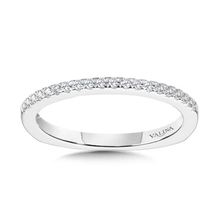 Valina Straight Diamond Wedding Band - R1095BW