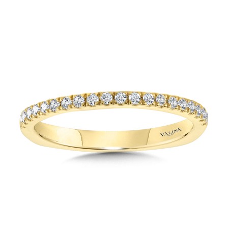YG Straight Diamond Wedding Band