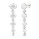 14K White Gold & Diamond Odyssey Earrings