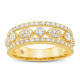 14K Gold & Diamond Odyssey Split-Shank Ring