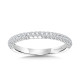 Pave-Set Diamond Wedding Band