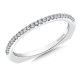 Diamond wedding band. 