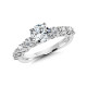 Round Diamond Engagement Ring 