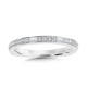 Straight Baguette Diamond Wedding Band - R2215BW - Valina Wedding Band