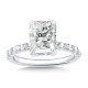 Radiant-Cut Diamond Engagement Ring