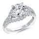 Spiral Engagement Ring | R9296W | Valina Diamond Engagement Ring Jeweler
