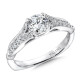 0.32-Carat Diamond Engagement Ring Setting | R9387W | Valina Engagement Ring
