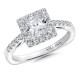 Halo Style Diamond Engagement Ring