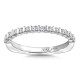 Stackable Bar-Set Diamond Wedding Band 