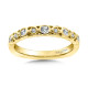 Decorative Stackable Diamond Wedding Band