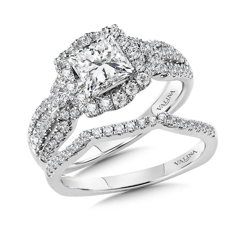 Halo Princess Cut Engagement Ring | lupon.gov.ph