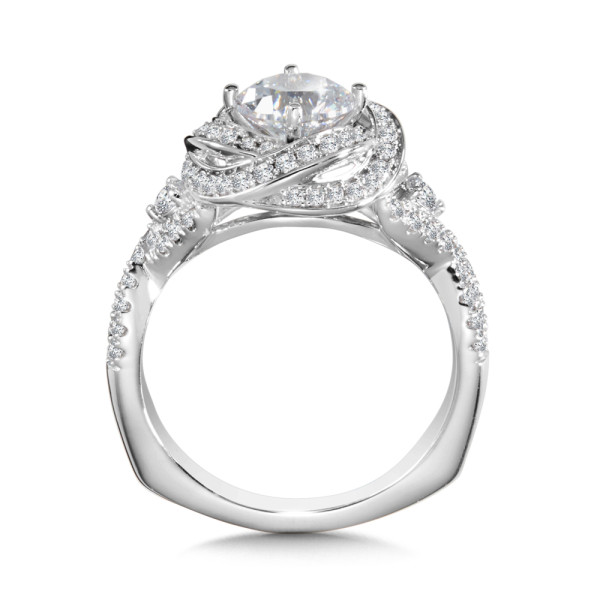 Halo Style Diamond Engagement Ring