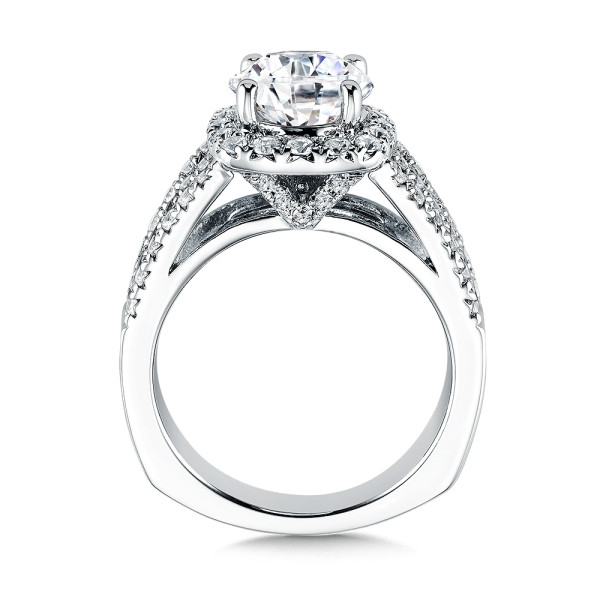 Halo Style Engagement Ring