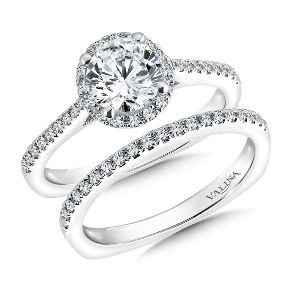 Halo Style Diamond Engagement Ring