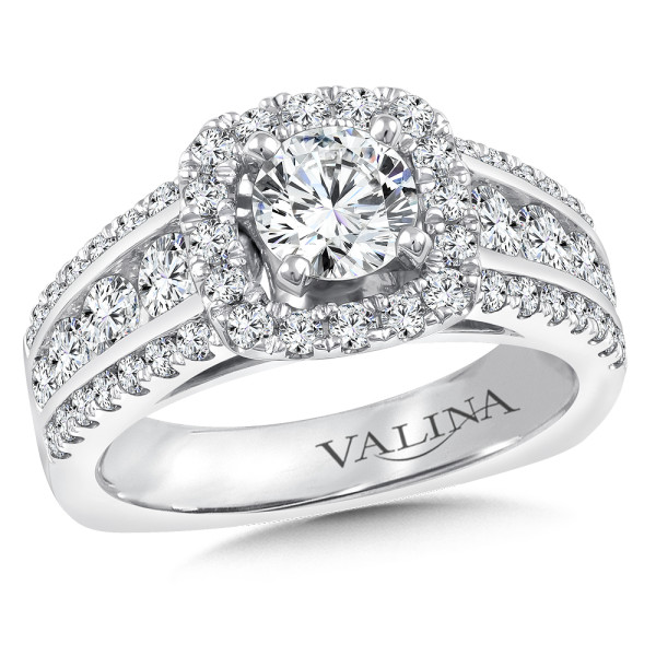 Halo Engagement Ring
