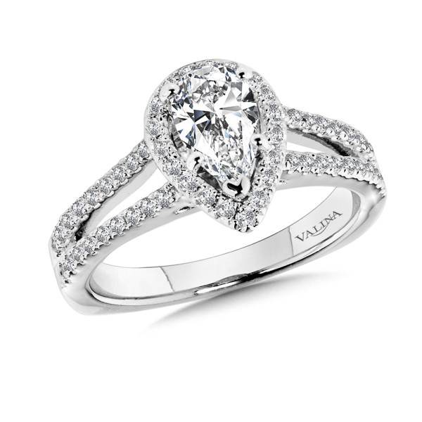 Halo Engagement Ring