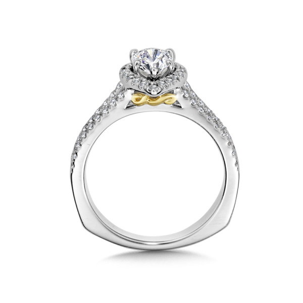 Halo Engagement Ring