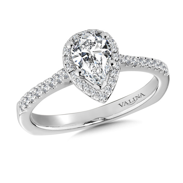 Halo Style Diamond Engagement Ring