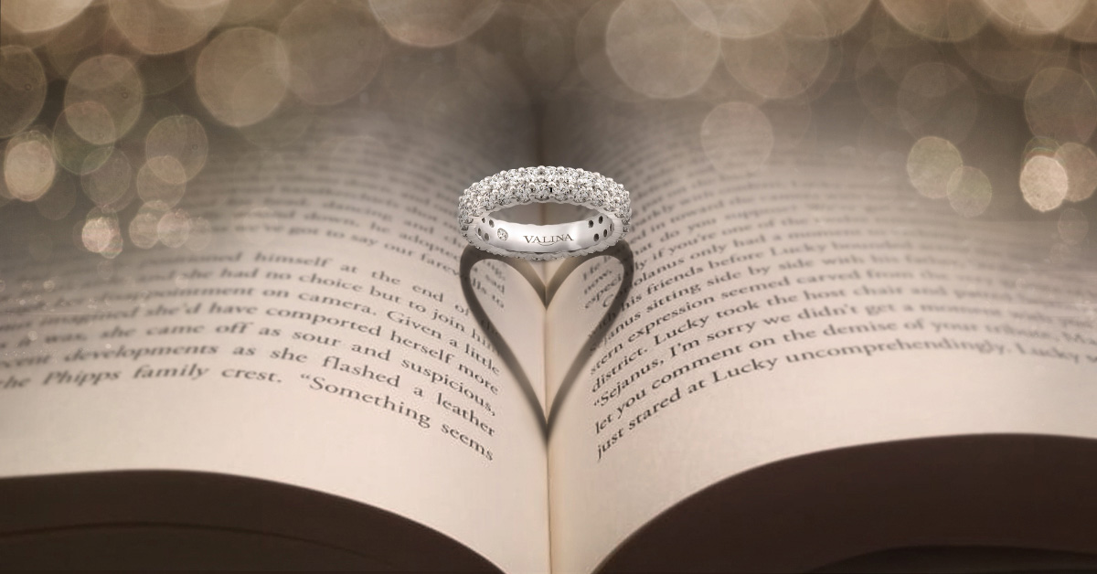 Is your love eternal? Eternity Wedding Bands and Anniversary Rings by Valina