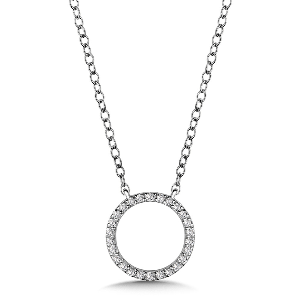 Diamond Promise Necklace by Valina - PDD2774-W
