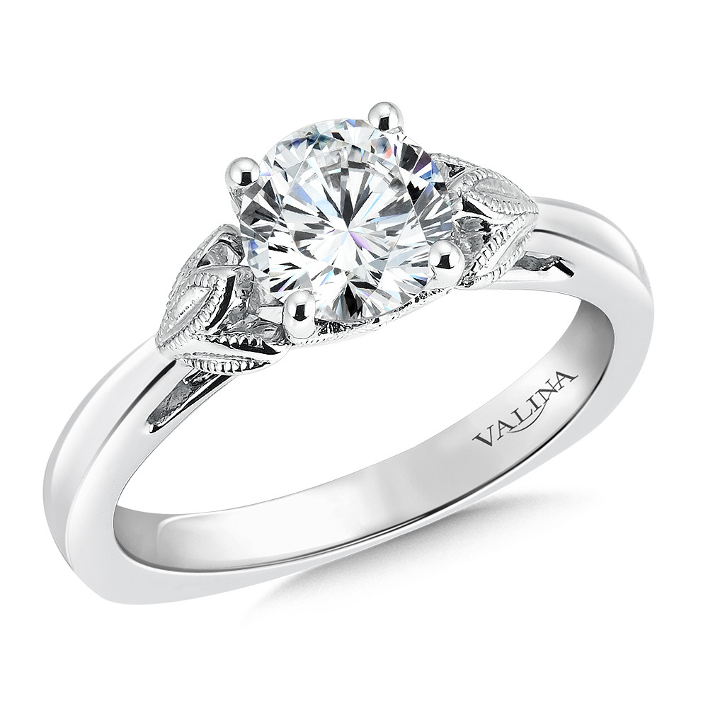 Nature Inspired Diamond Engagement Rings By Valina - R9436W-1.00
