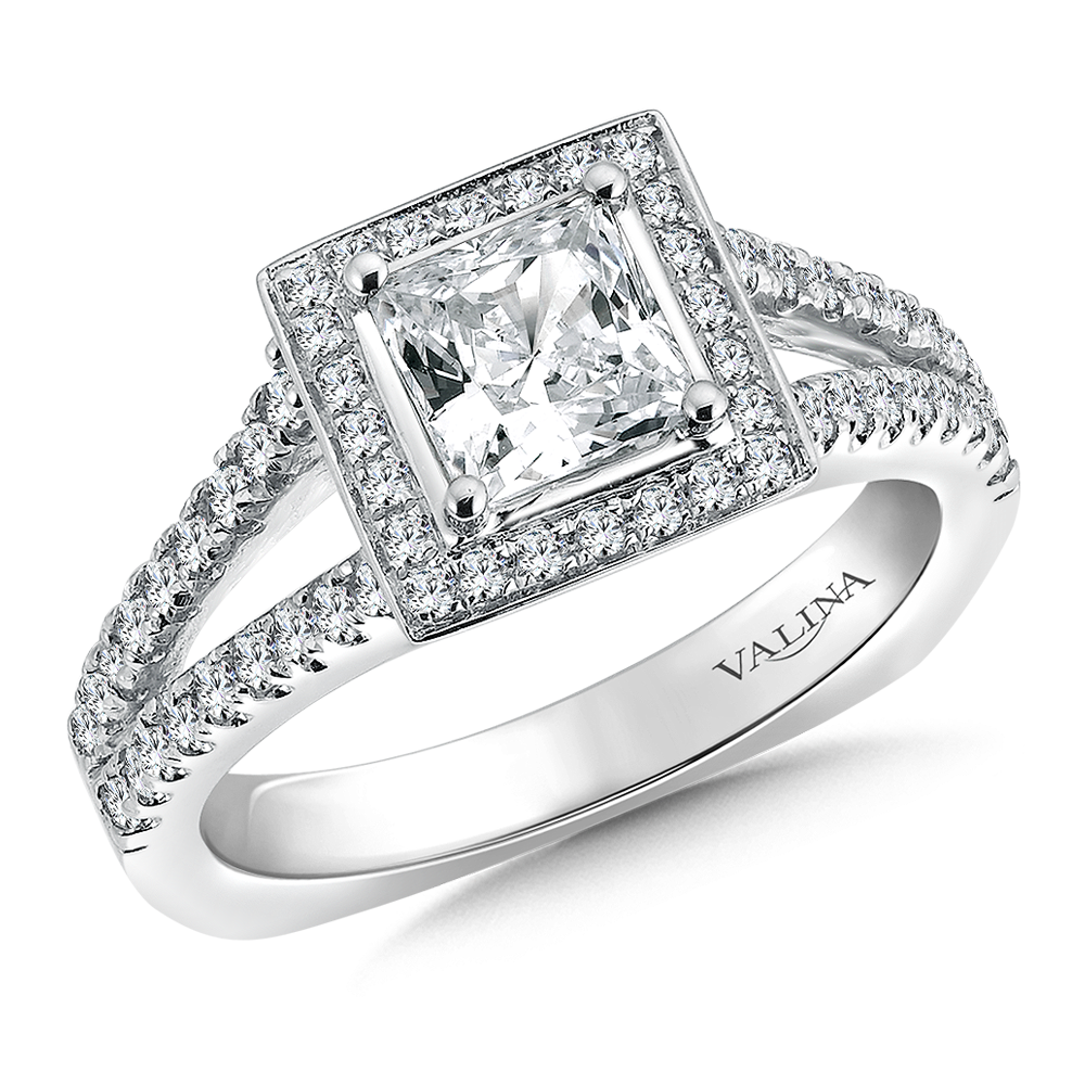 Princess Center Engagement Rings