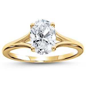 Split Shank Style Engagement Rings